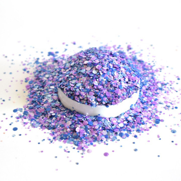 2020wholesales  Chunky polyester mixed glitter